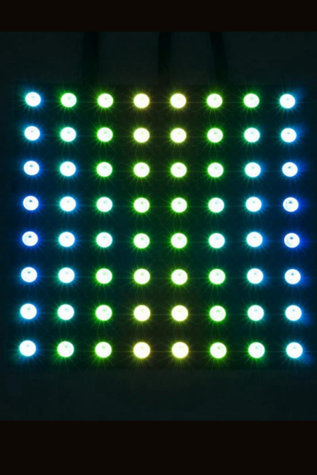 WS2812B Matrix Dijital Esnek Ekran 8x8 RGB Led Ayrı Ayrı Adresli Matrix Ekran 5V