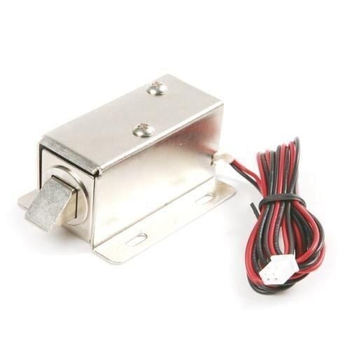 12V DC Selenoid Elektrikli Dolap Kapı Kilidi - Elektromıknatıs
