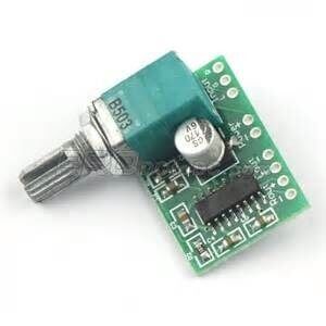 PAM8403 Mini 5V Dijital Amplifikatör Kartı - Anahtar Potansiyometre