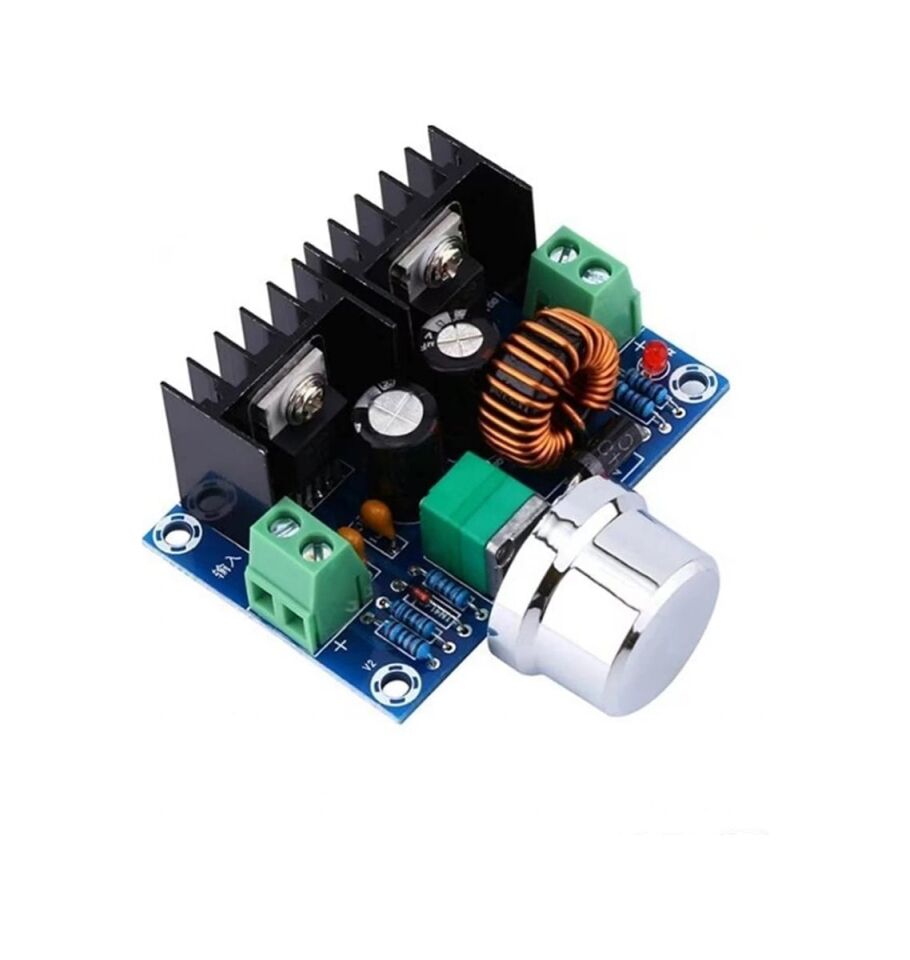 XL4016 Voltaj Düşürücü Modül 300W 10A - Volt ve Akım Ayarlı