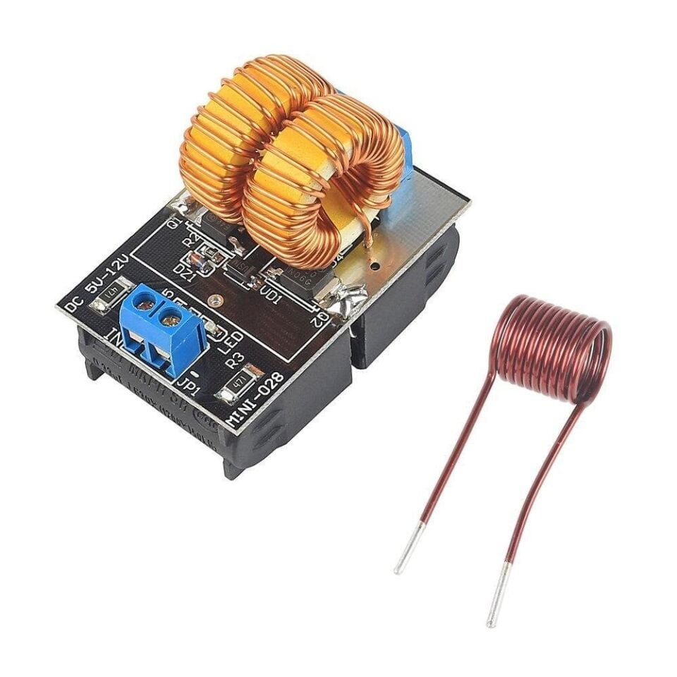 120W 5-12V ZVS Endüksiyon Isıtma Güç Kaynağı Modülü