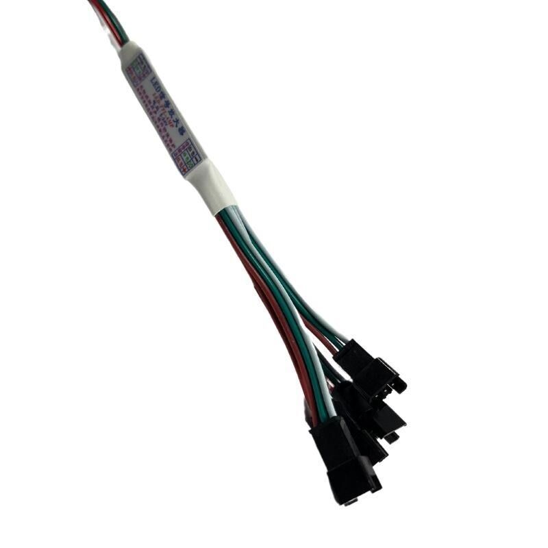 Pixel 4'lü Çoklayıcı Amplifier WS2811-WS2812B 4'lü Çoklayıcı 5-24V