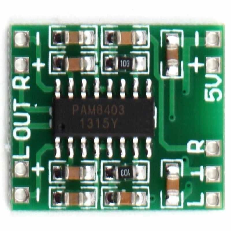 PAM8403 Mini Dijital Amplifikatör