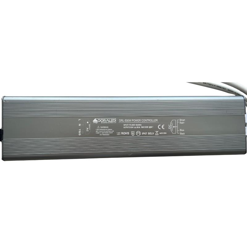 24 Volt 20,8 Amper IP67 Su Geçirmez Dış Cephe Led Adaptör 500 Watt
