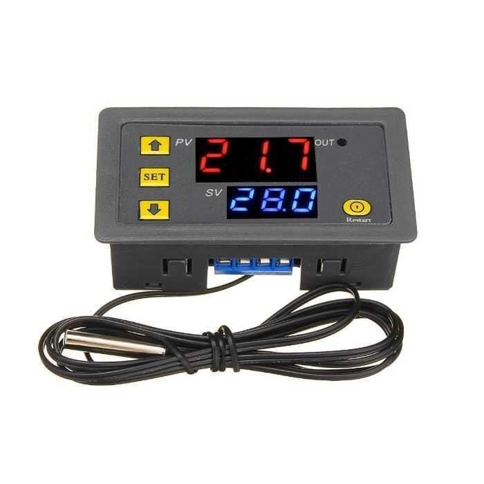 W3230 Termostat 220V Sıcaklık Kontrol Cihazı - Röle Çıkış