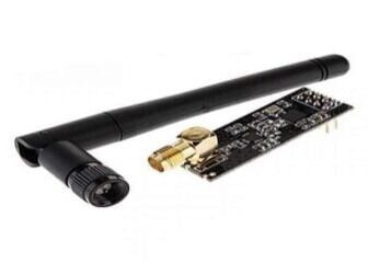 NRF24L01+PA+LNA 1100 Ölçer Kablosuz Modülü - Anten