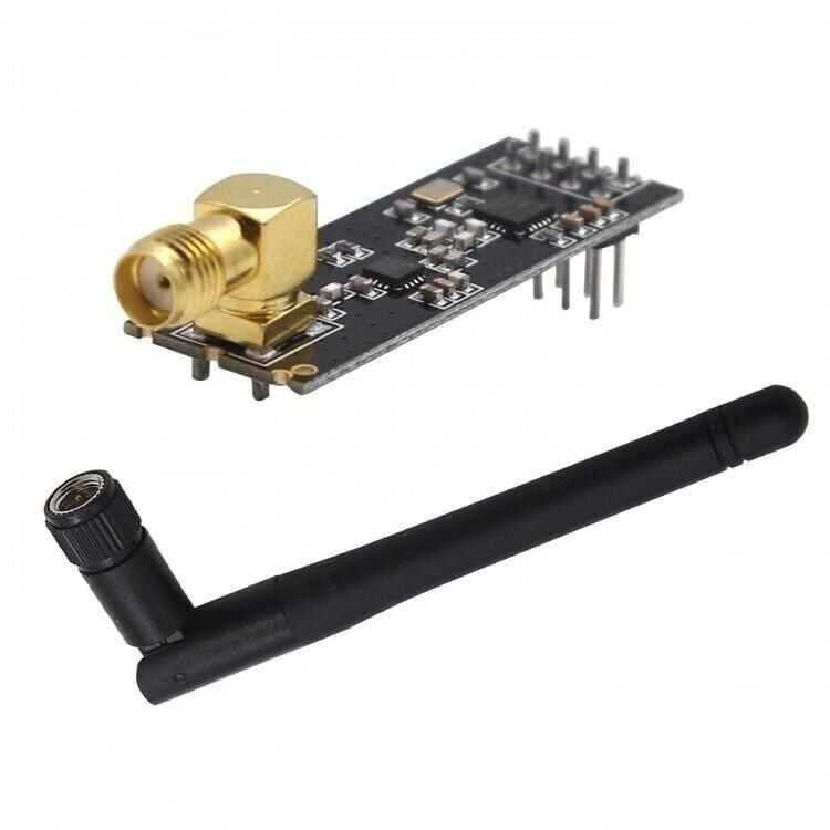 NRF24L01+PA+LNA 1100 Ölçer Kablosuz Modülü - Anten