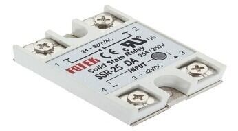 SSR-25DA 25A Sıcaklık Kontrol Katı Hal Rölesi (SSR)