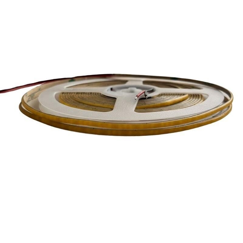 24V 3MM İnce Esnek Cob Şerit Led Gün Işığı 400 Ledli IP20 5M