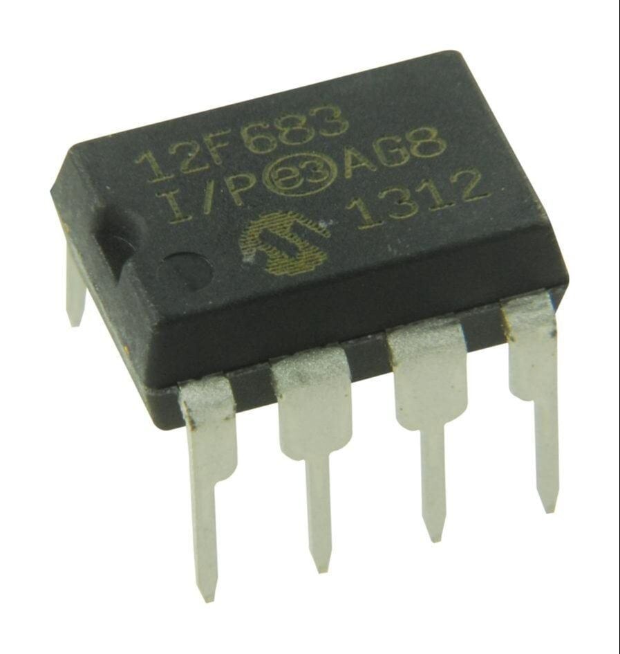 PIC12F683-I/P DIP-8 20MHz Mikrodenetleyici