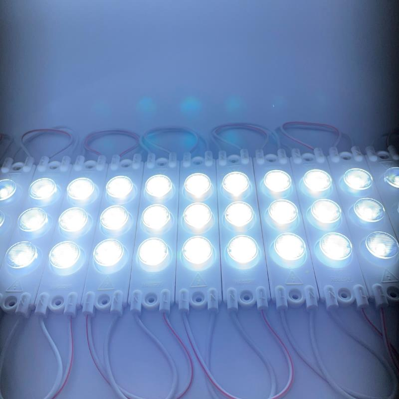 220 Volt 3 Watt 3 Lensli 3030 Modül Led Beyaz 5 Adet