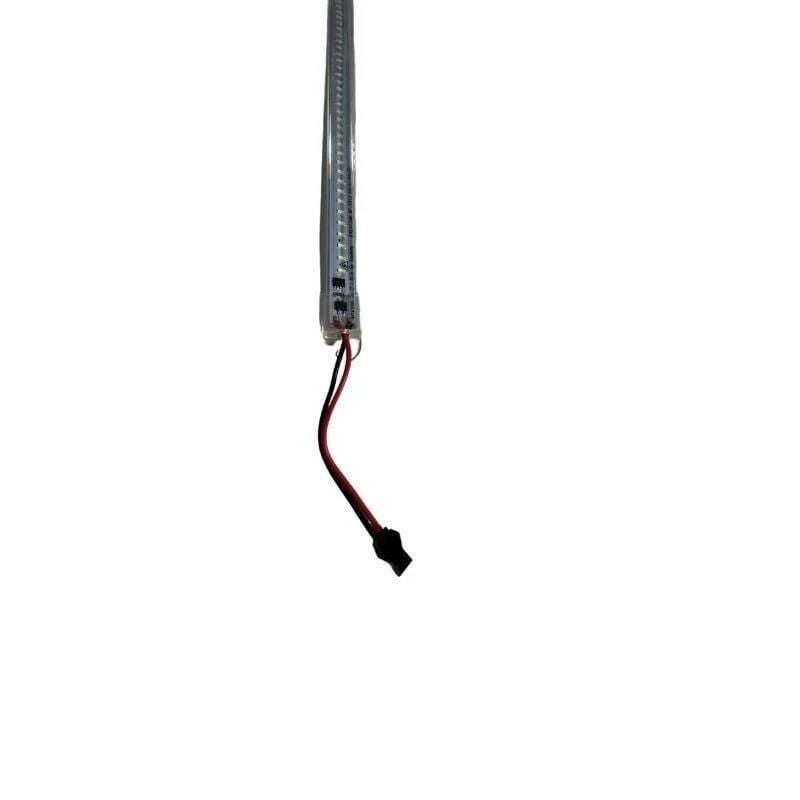220 Volt 4014 Çubuk Led 1M Kasalı Dim Edilebilir Bar Led 220V Gün Işıgı 3000-3200K- Opak Cam