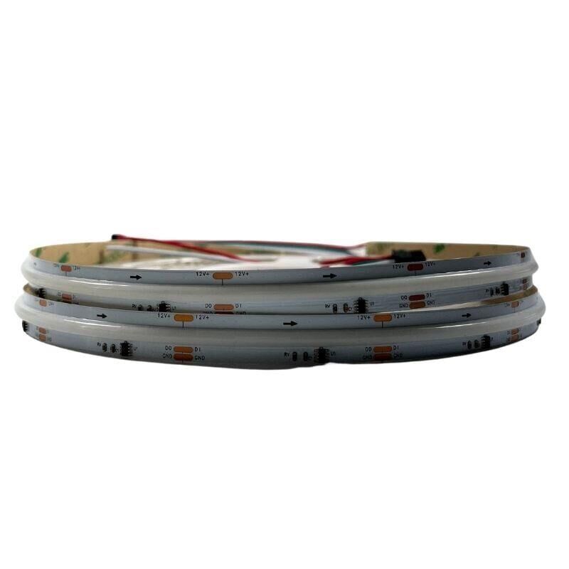 12V 12MM WS2811 RGB Pixel Cob Şerit Led 720 Ledli IP20 5M