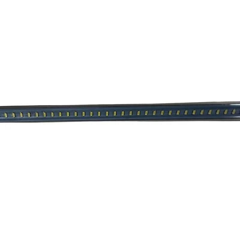 220 Volt 4014 Çubuk Led 1M Kasalı Dim Edilebilir Bar Led 220V Gün Işıgı 3000-3200K -Şeffaf Cam