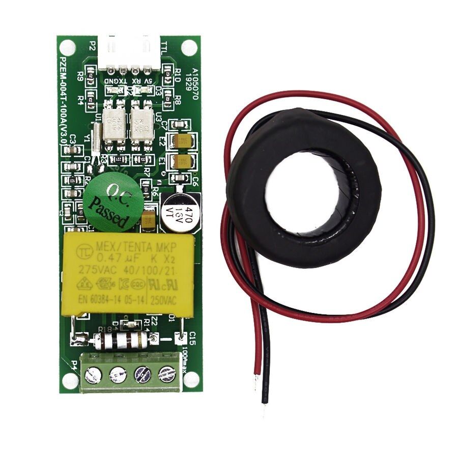 PZEM-004T TTL COM2-COM4 Volt Akım Güç Ölçüm Modülü 0-100A 80-260V