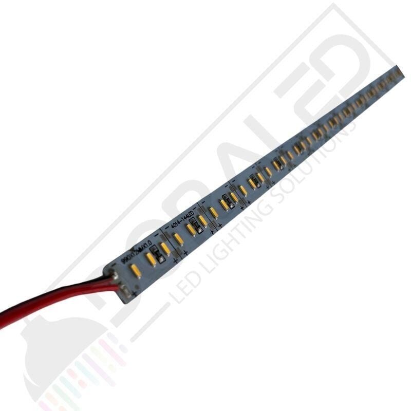 12 Volt 4014 Ledli Led Bar Alüminyum Çubuk Led 144 Sık Ledli Natural Beyaz 4000-4500K 100cm 12V