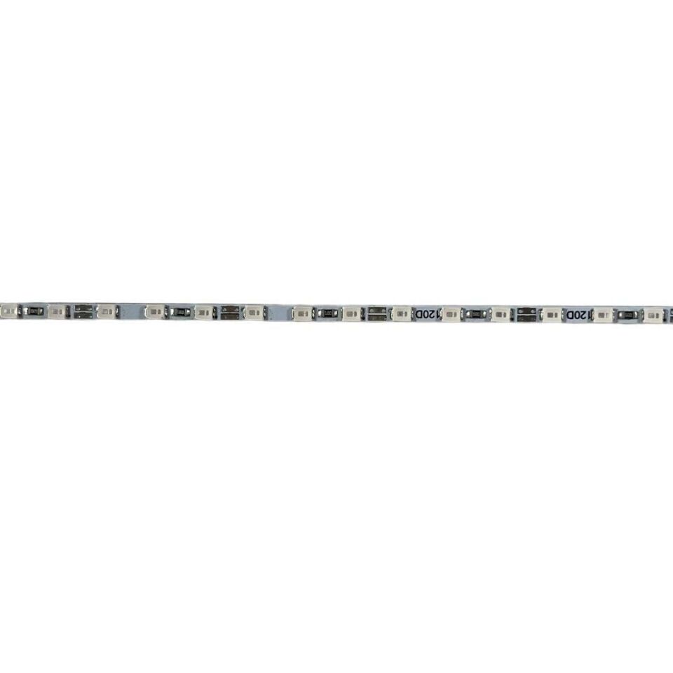 4mm 12V Alüminyum Çubuk Led Bar Yeşil 120Ledli 100cm 12Volt