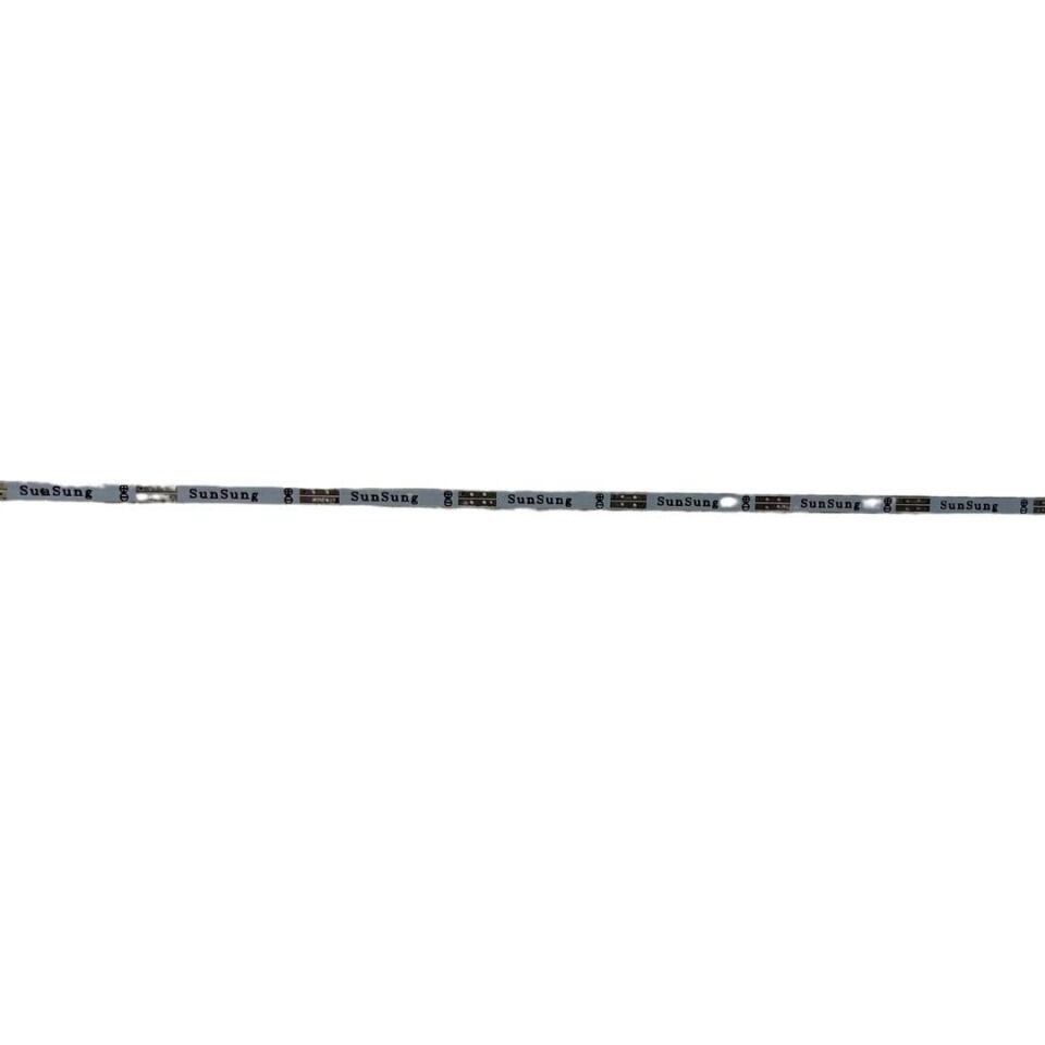 4mm 12V Alüminyum Çubuk Led Bar Amber 120Ledli 100cm 12Volt