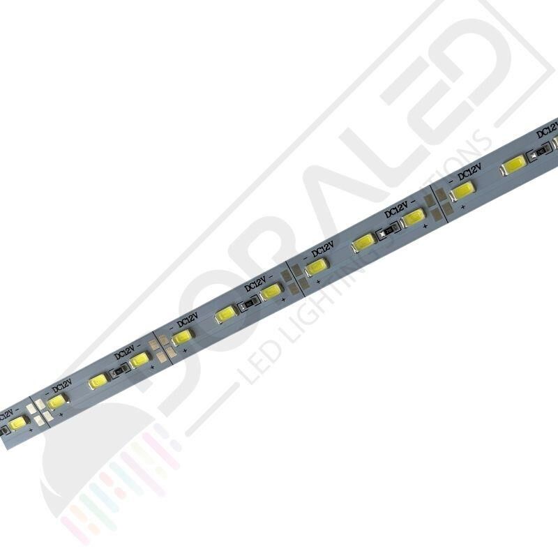 12 Volt BANTLI 5730 Ledli Led Bar Alüminyum Çubuk Led 72 Ledli Soğuk Beyaz 10000-15000K 100cm