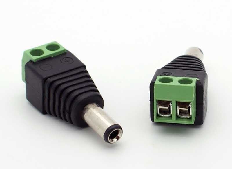 Klemens Giriş Erkek DC Jack 2.1mm