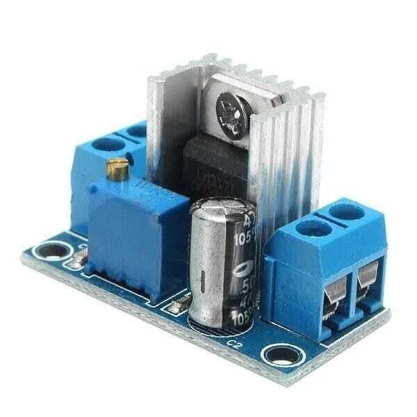 LM317 4.5~40V 1.2~37V Voltaj Düşürücü Güç Kaynağı Modülü