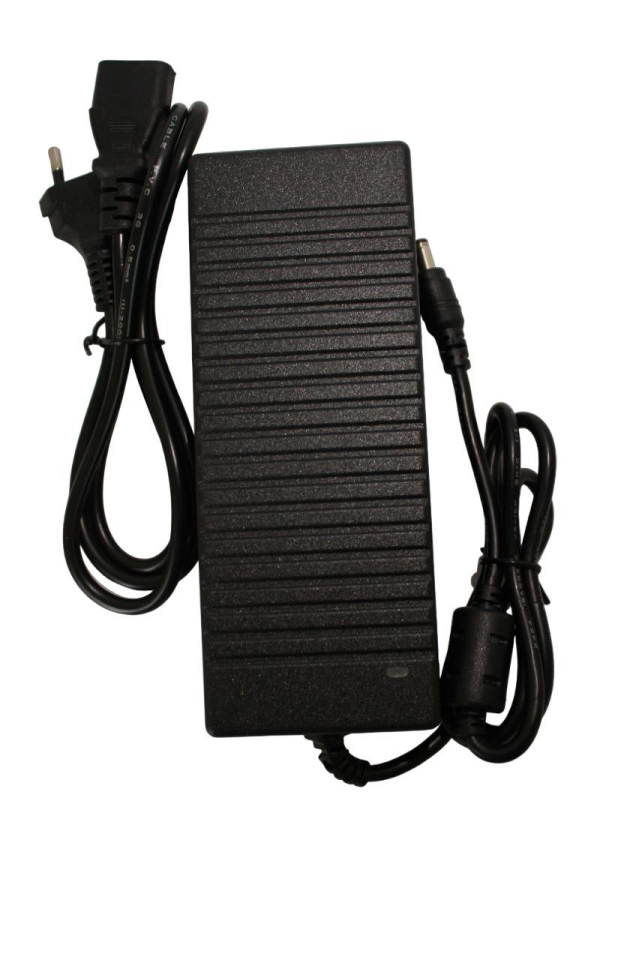 12 Volt 10 Amper Plastik Adaptör Laptop Tipi Adaptör  IP20 İç Mekan