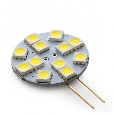 G4 LED AMPÜL 12V YUVARLAK İĞNE BACAK BEYAZ