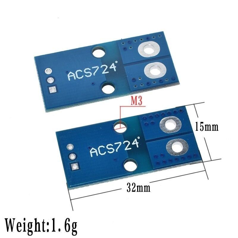 ACS724 - 40A - Hall Akım Sensörü Modülü
