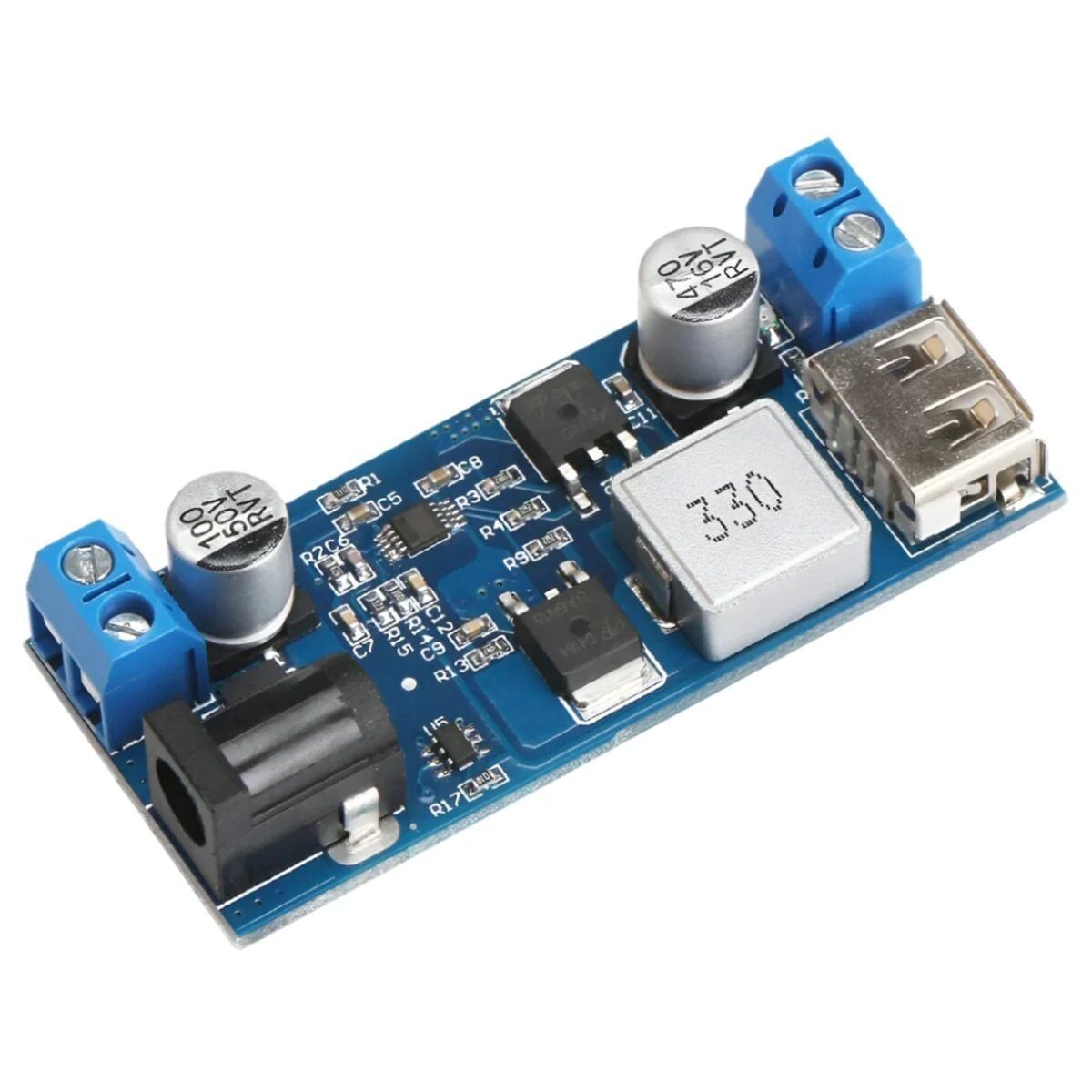 5A Voltaj Düşürücü Modülü 24V/12V - 5V