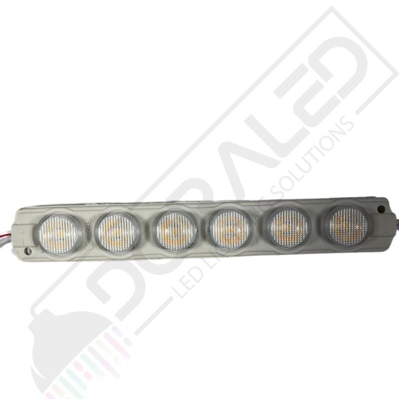 12 Volt 6 Watt 6 Mercekli Beyaz Modül Led 10 Adet