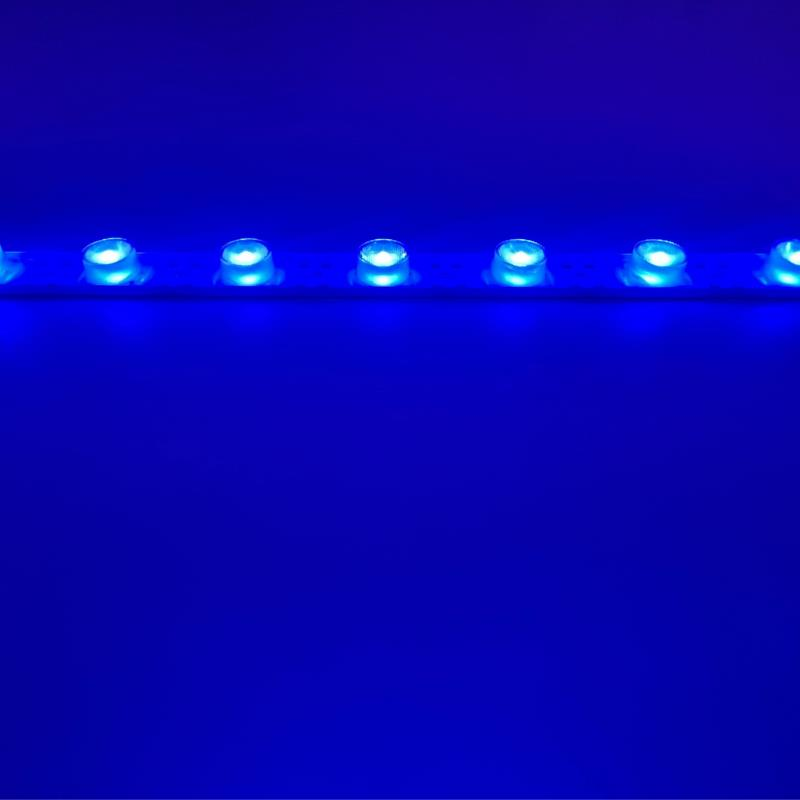 12V 100CM 18LEDLİ 27W MERCEKLİ LED BAR ÇUBUK LED 30DERECE LENSLİ İP65 MAVİ