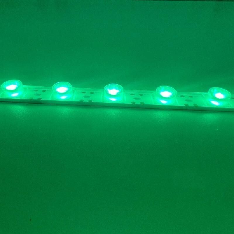 12V 100CM 18LEDLİ 27W MERCEKLİ LED BAR ÇUBUK LED 30DERECE LENSLİ İP65 YEŞİL