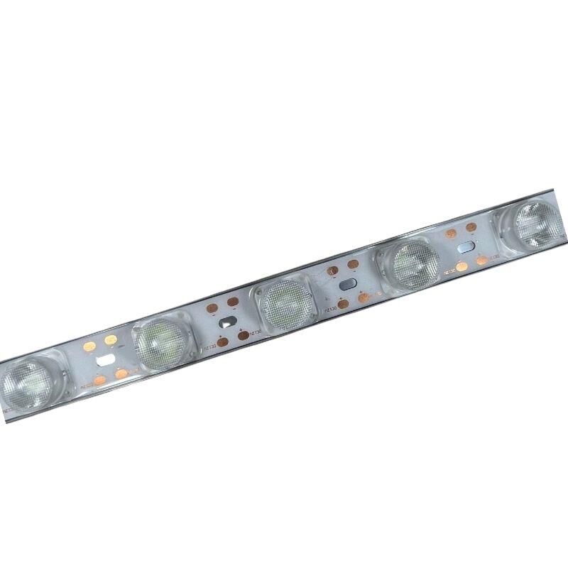 12V 100CM 18LEDLİ 27W MERCEKLİ LED BAR ÇUBUK LED 30DERECE LENSLİ İP65 GÜN IŞIĞI 3000K