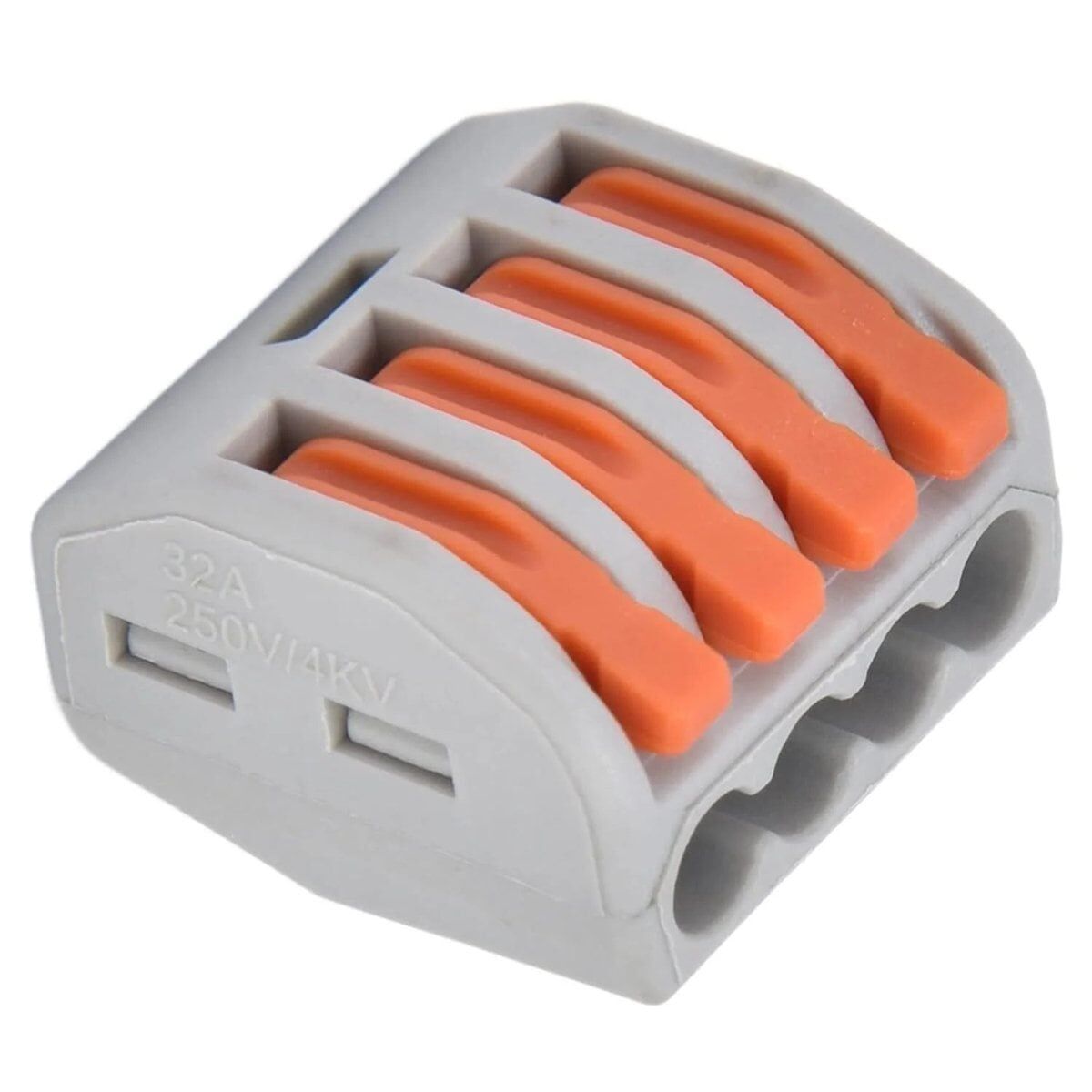 4-Pin Vidasız Tek Yönlü Klemens - 12-28AWG CH-214