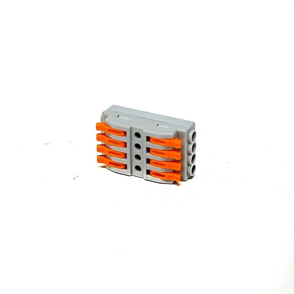 4 Giriş 4 Çıkış Vidasız Klemens - 12-28AWG CH-224