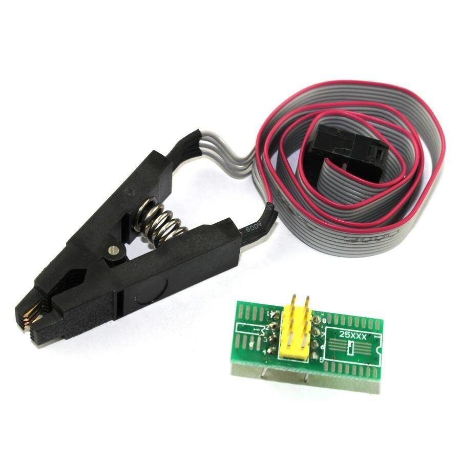 SOIC8 SOP8 EEPROM Test Klipsi - 93CXX/25CXX/24CXX CH341
