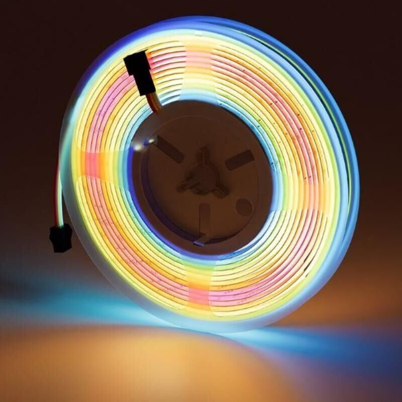 24V Esnek Cob Şerit Led RGB 768 Ledli IP20 5M