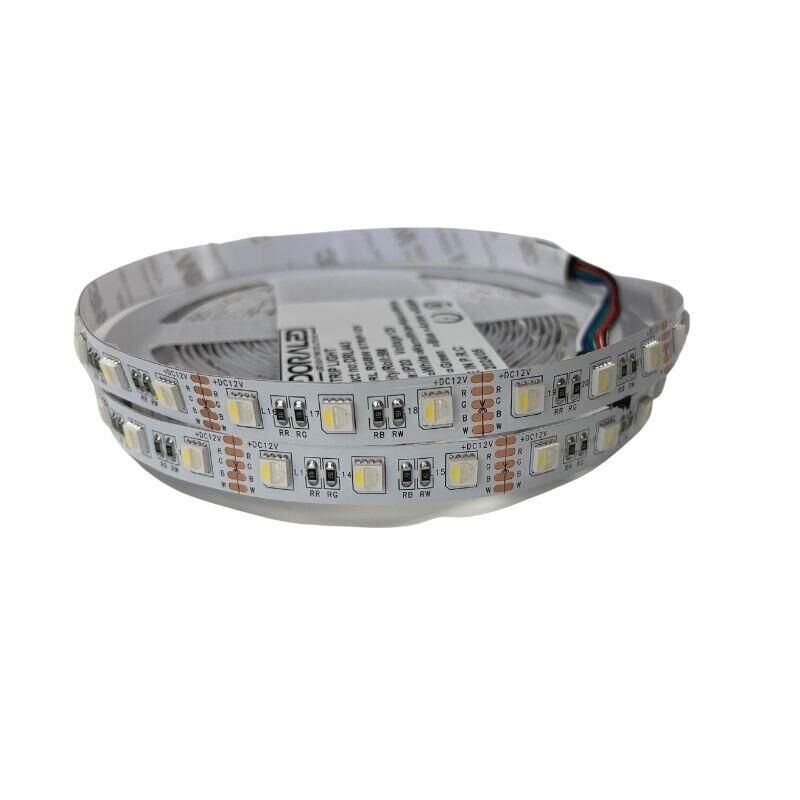 RGBW Şerit Led Rgb+ Beyaz 5050 IP20 12mm 60 Led (5mt) 12V