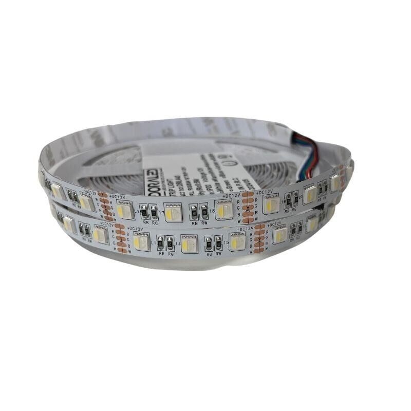 RGBW Şerit Led Rgb+ Beyaz 5050 IP20 12mm 60 Led (5mt) 12V