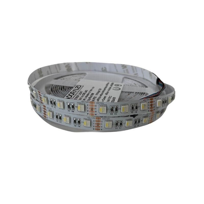 RGBW Şerit Led Rgb+ Beyaz 5050 IP20 12mm 60 Led (5mt) 12V