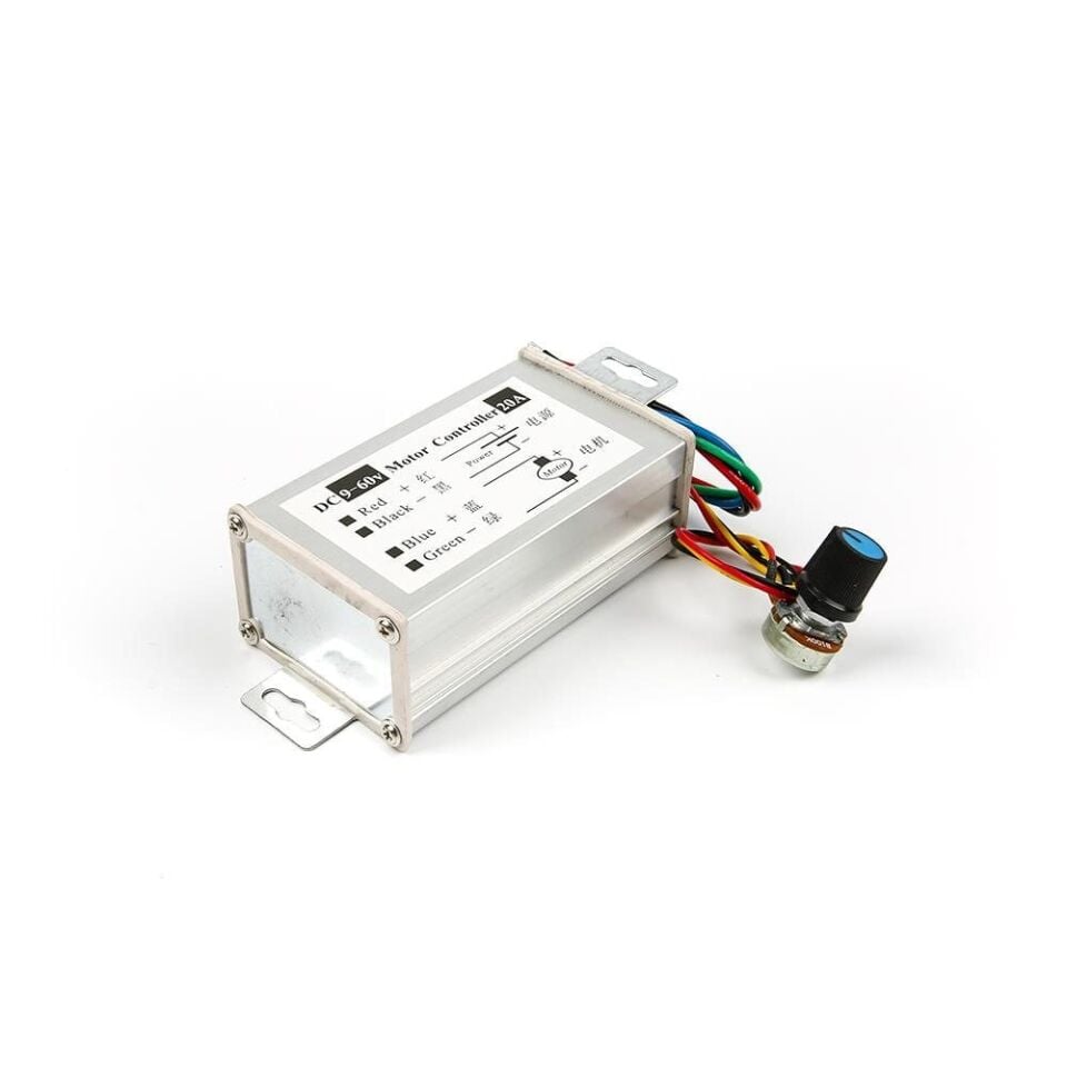 DC Motor Hız Kontrol Devresi Motor Sürücü 20A 9-60V