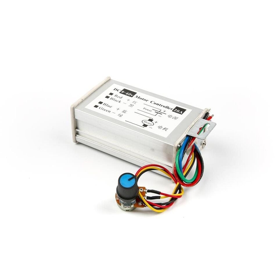 DC Motor Hız Kontrol Devresi Motor Sürücü 20A 9-60V