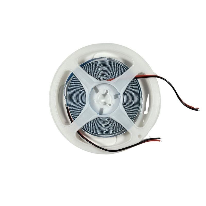8mm 12V 120 Ledli 2835 Pembe Şerit Led (5METRE) İNCE PCB Lİ