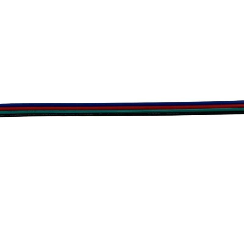 Rgb Kablo 4 Lü Şerit Led Kablosu 4X0.22 Kalaylı %100 Bakır 100m