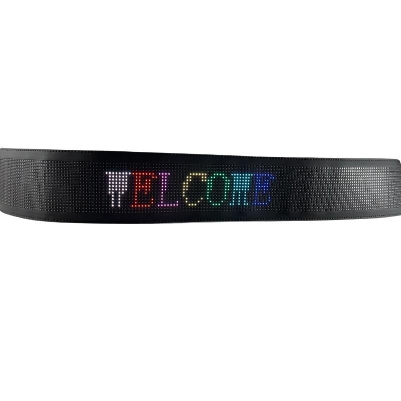 Bluetooth Lu Telefon Kontrollü F16192 Flexible Matrix Led Ekran 5V (788*90mm)