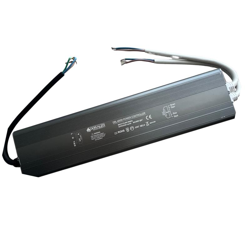 24 Volt 25 Amper IP67 Su Geçirmez Dış Cephe Led Adaptör 600 Watt