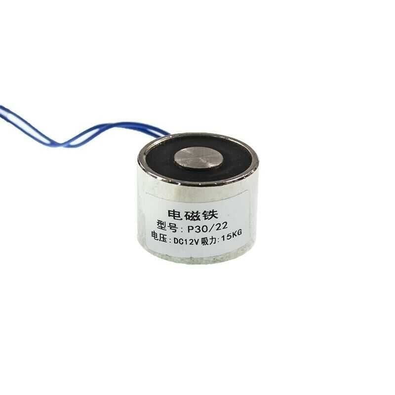 P30/22 12V Elektromıknatıs - 15kg Elektromıknatıs Tutucu