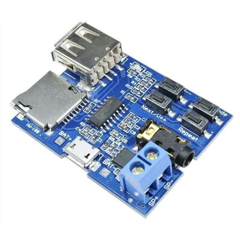 Amplifikatör Devre Mono 3W / MP3 Oynatıcı Devre