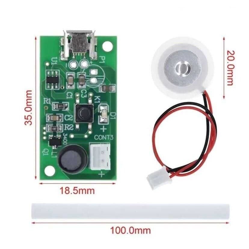 20mm Ultrasonik Sis Üretici Nem Modülü