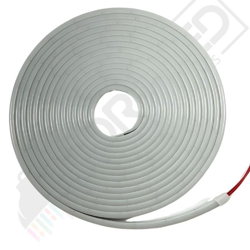 12 Volt 6x12mm Gün Işığı Esnek Neon Led 5 Metre (1 cm'de Kesilebilir.)